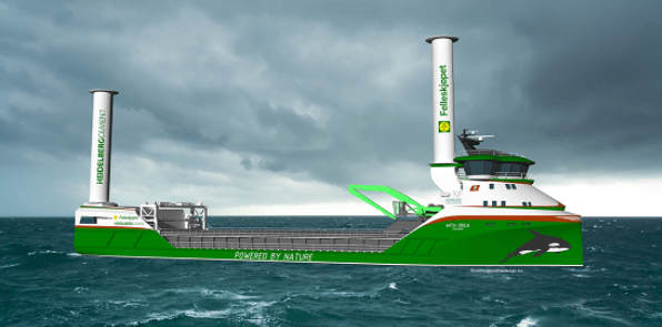 Hydrogen powered cargo ship the world’s first zero-emission bulk carrier