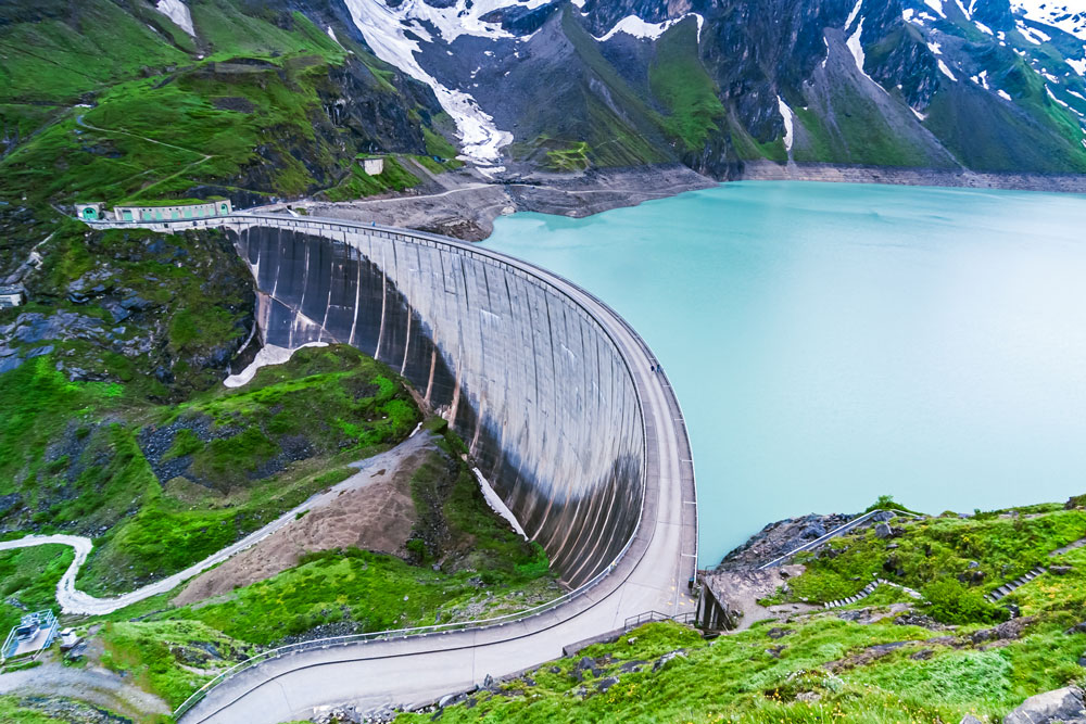 Mooserboden Dam, Austria